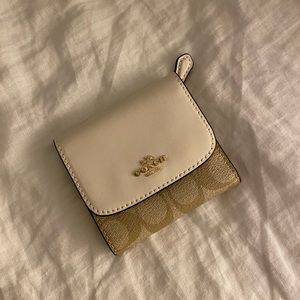 Coach tie-fold wallet